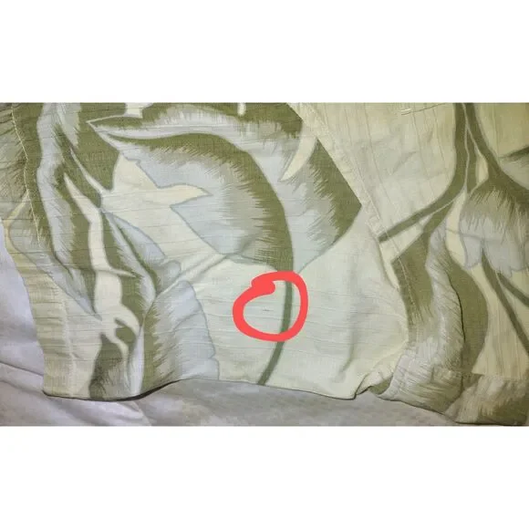 Vintage Kona Kai Silk Cotton Blend Hawaiian Tropical Shirt Size XL Button Up - Picture 5 of 9